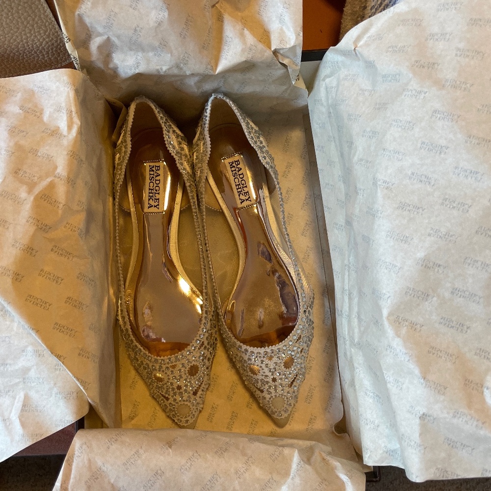 Womens Badgley Mischka “Gigi” flats
